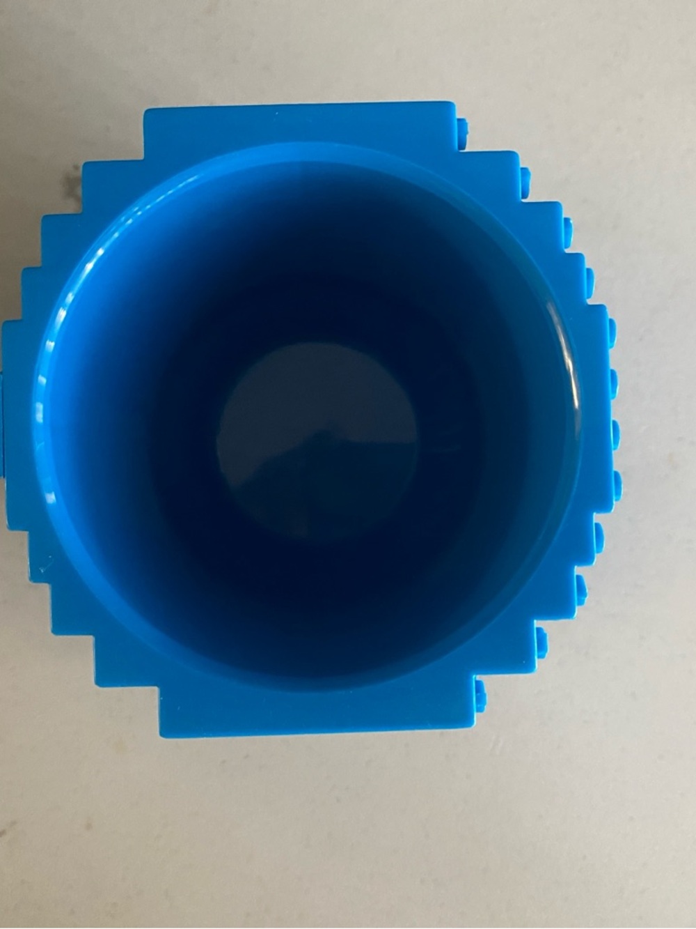 Blue Lego Compatible Building-Block Style Mug - Picture 4 of 4